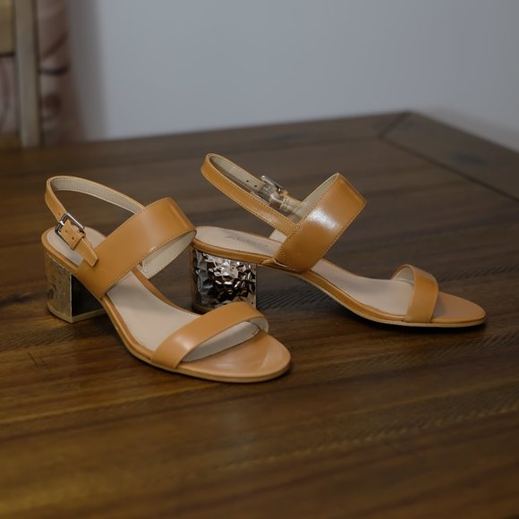 ALDO Brandey Cognac Sandals - Picture 1 of 12